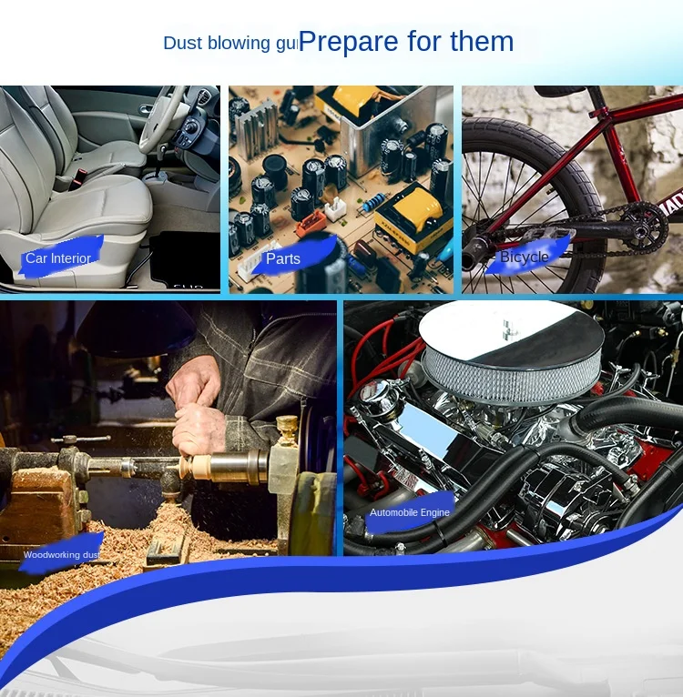 High-Quality Plastic Dust Blowing Gun Ar-ts Air Orange Handle Long And Short Type For Compressor | Обустройство дома