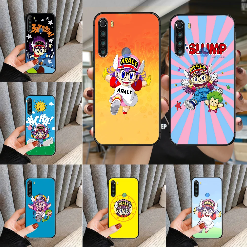 Чехол аниме Dr Slump Arale для телефона XIAOMI Redmi Note 3 4 4X 5 6 7 8 9 Pro T S Max Черный Модный