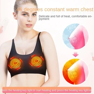 USB Electric Breast Chest Massage Pad Enlargement Device Breast Lifting
Machine Enlargement Pump Artifact Washable Wearable Bra