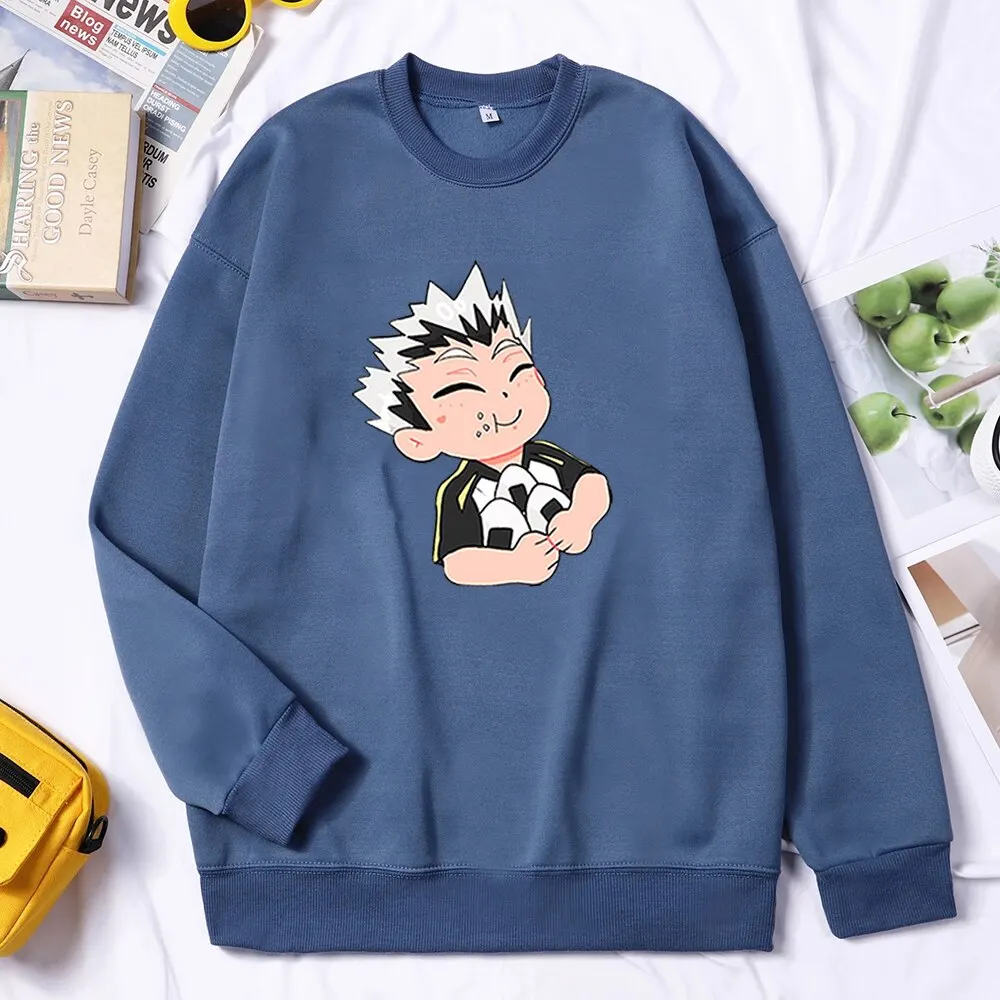 

Толстовка Haikyuu мужская с японским аниме, Свитшот арасуно, худи для волейбола, клуба карацуно, пуловер для старшей школы, уличная одежда, топы