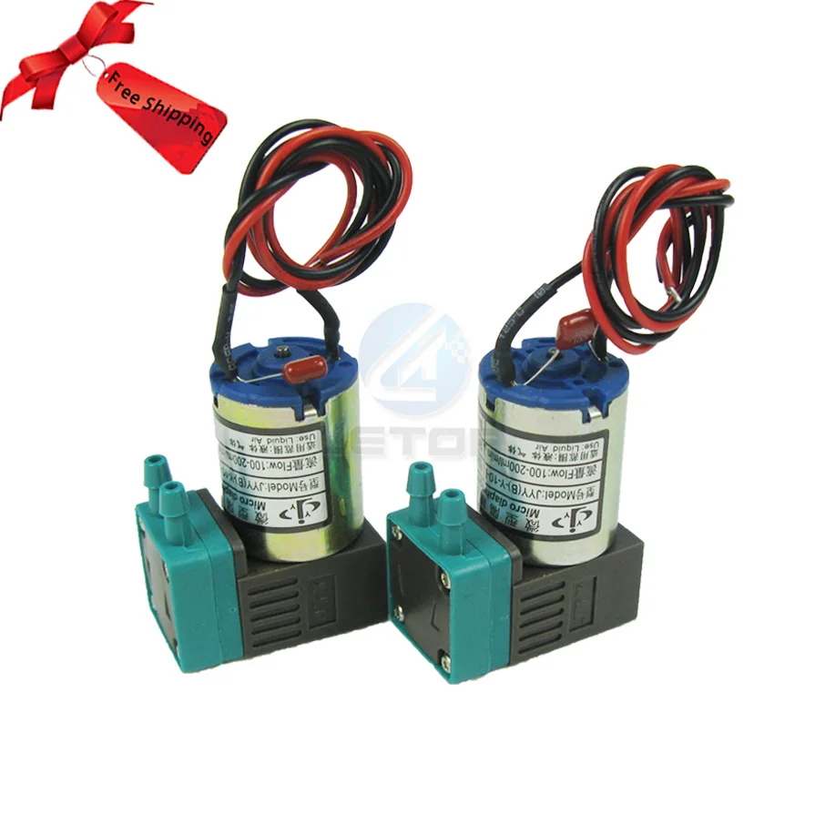 Letop Jyy 100200 ml Min 24v 3w Pequena Micro Bomba de Diafragma para Impressora a Jato de Tinta Peças Lote