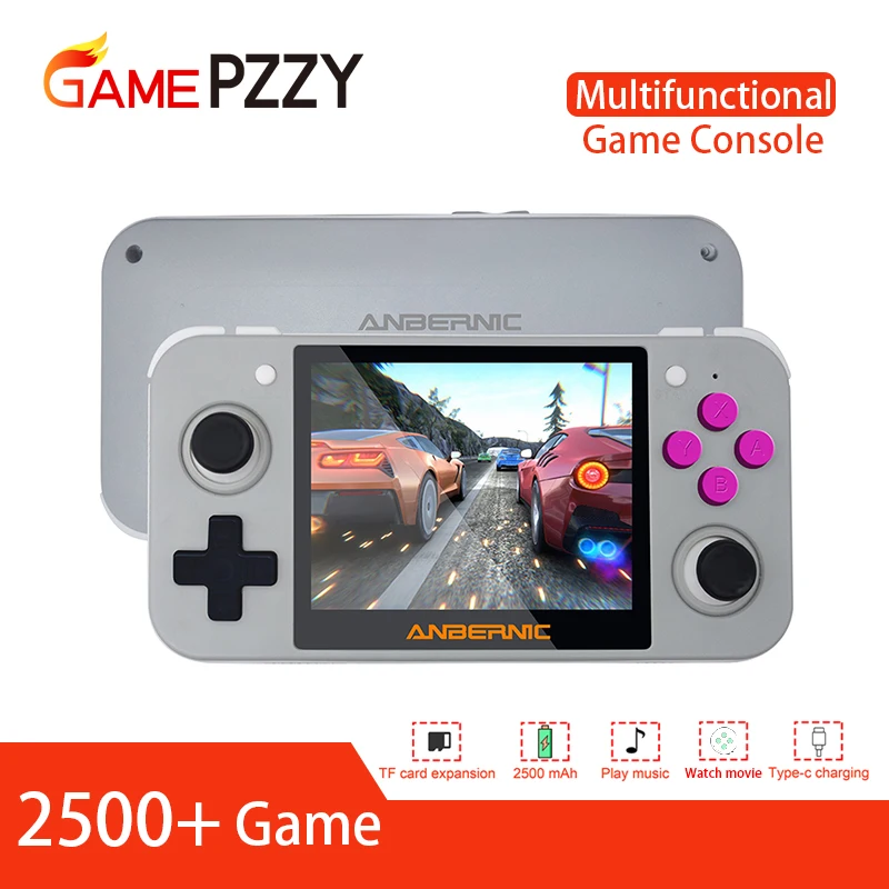 Новинка RG 350 Ретро портативная игровая консоль для видео мини 64bit opendingux 3 5