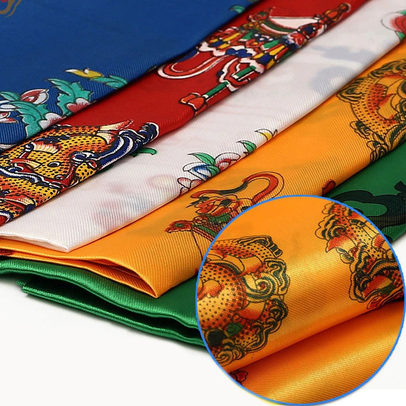

Buddhist Prayer Flag Colorful Hada Tibetan Ornament Auspicious Printed Ribbon