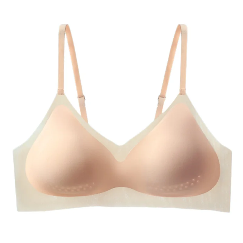 

Ультратонкий бюстгальтер для женщин, бюстгальтер без косточек для сна, спортивный бюстгальтер, бесшовные бюстгальтеры без косточек, дышаще...