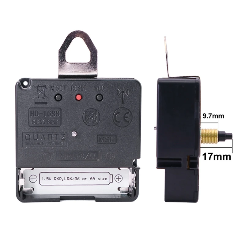 UK времени MSF атомный радиоуправляемые бесшумные кварцевые часы механизм