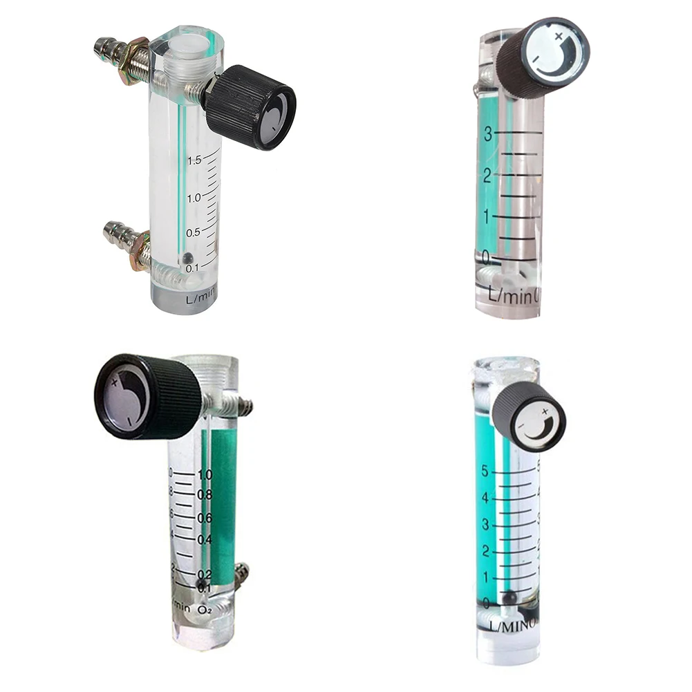 

Fashion0.1-1.5LPM 1.5L Oxygen Flow Meter Flowmeter with Control Valve for Oxygen Air Gas