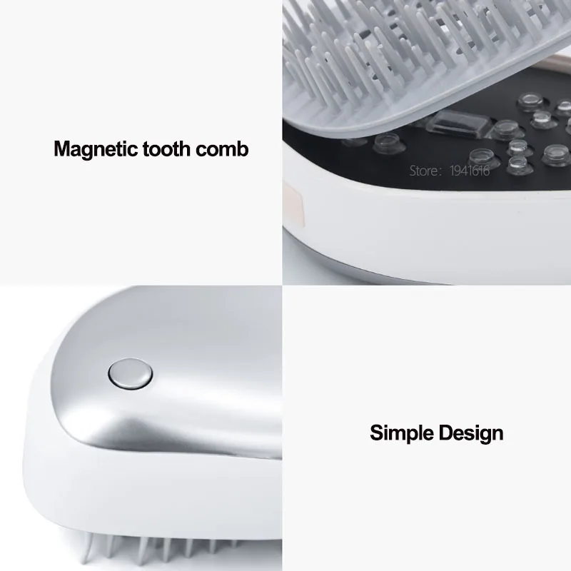 

Xiaomi mijia LLLT Electric Laser Hair Comb Hair Growth Dense Fast Thicker Scalp Massager Anti Hair Loss Products Rechargeable