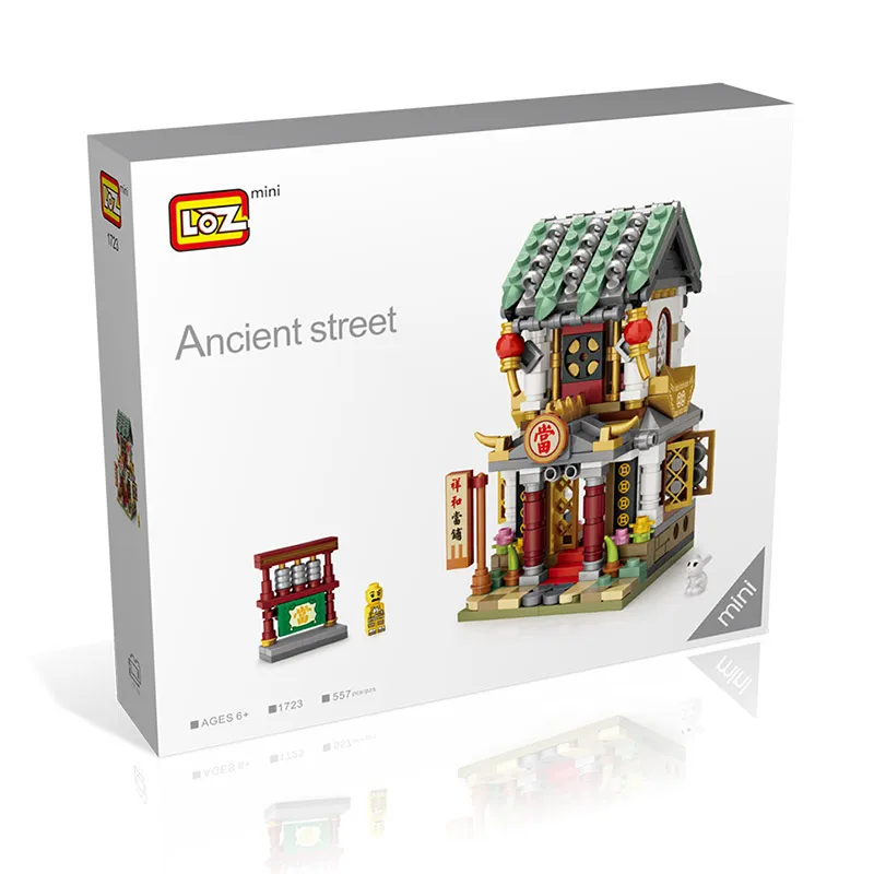 

Loz Mini Building Blocks Mini Street Bricks for Children Kids Toys Small Size Diy Bricks Block for Boys Girls 6 Years Old Gifts