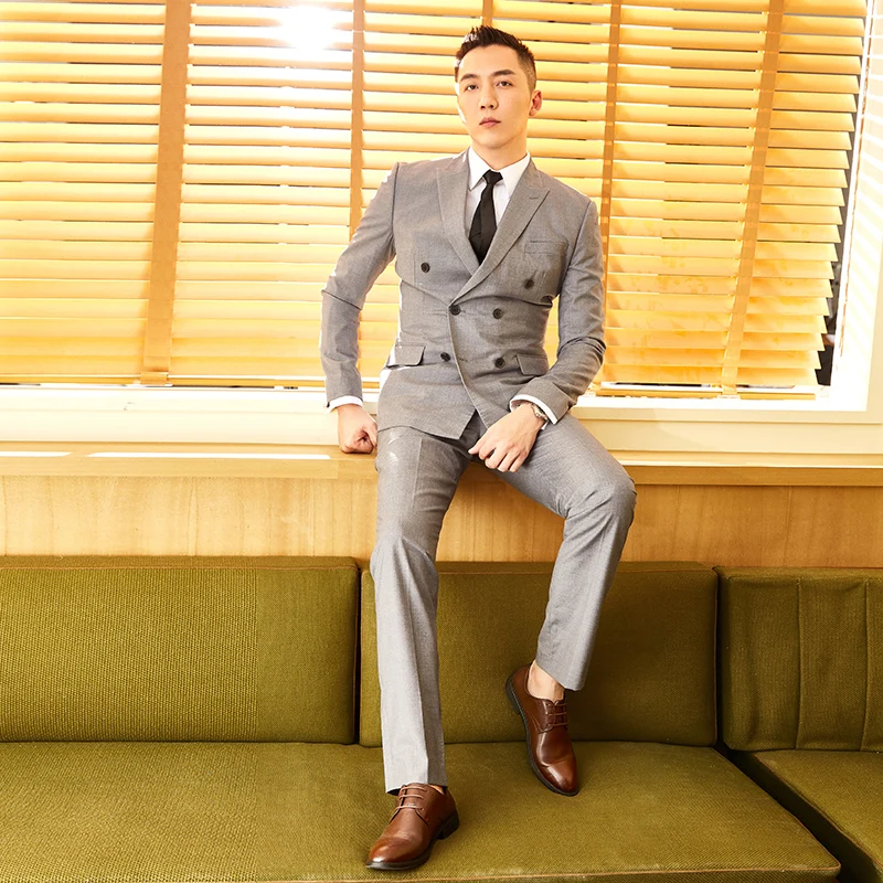

2021 New Mens Shoes Genuine Leather Brand Male Breathable Pointed Toe Flats Dress Shoes Business Office Lace-up Zapatos Hombre