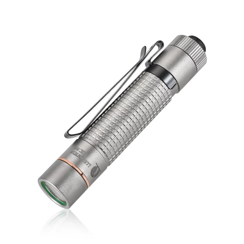 Lumintop EDC AA Титан фонарик макс 550 люмен IPX 8 водонепроницаемый Портативный небольшой