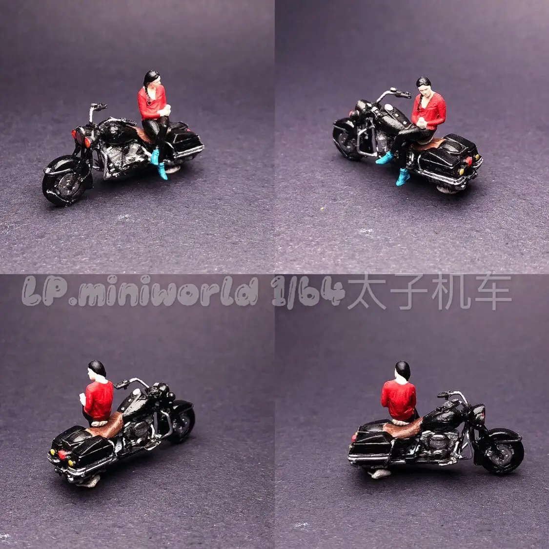 1/64 литье под давлением смолы реквизит для создания сцены Модифицированная кукла