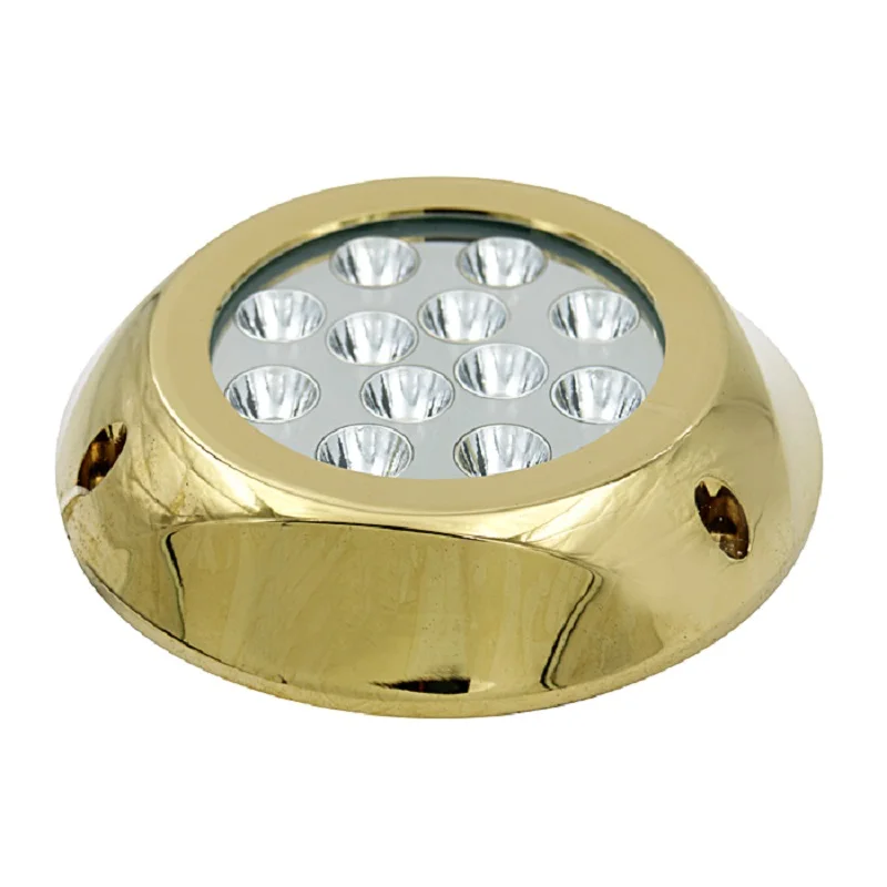 DC24V 120 Вт высокой мощности Мощность холодный белый бронзовый лодки морские