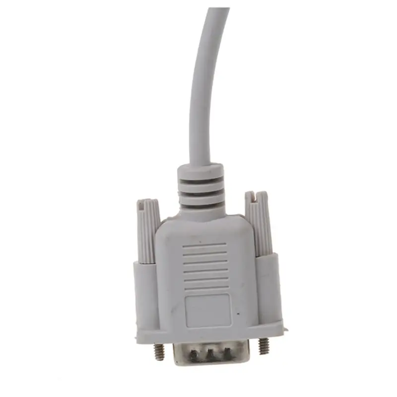 VGA DB15 Male к RS232 DB9 Pin кабель адаптера/видеографический удлинитель (Белый 1 5 м) |