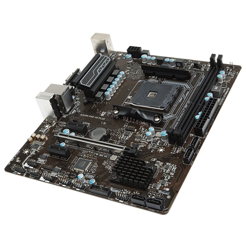 socket am4 msi a320m pro v desktop motherboard amd a320 ddr4 32gb pci e 3 0 usb3 1 support amd ryzen cpus micro atx placa mãe free global shippi