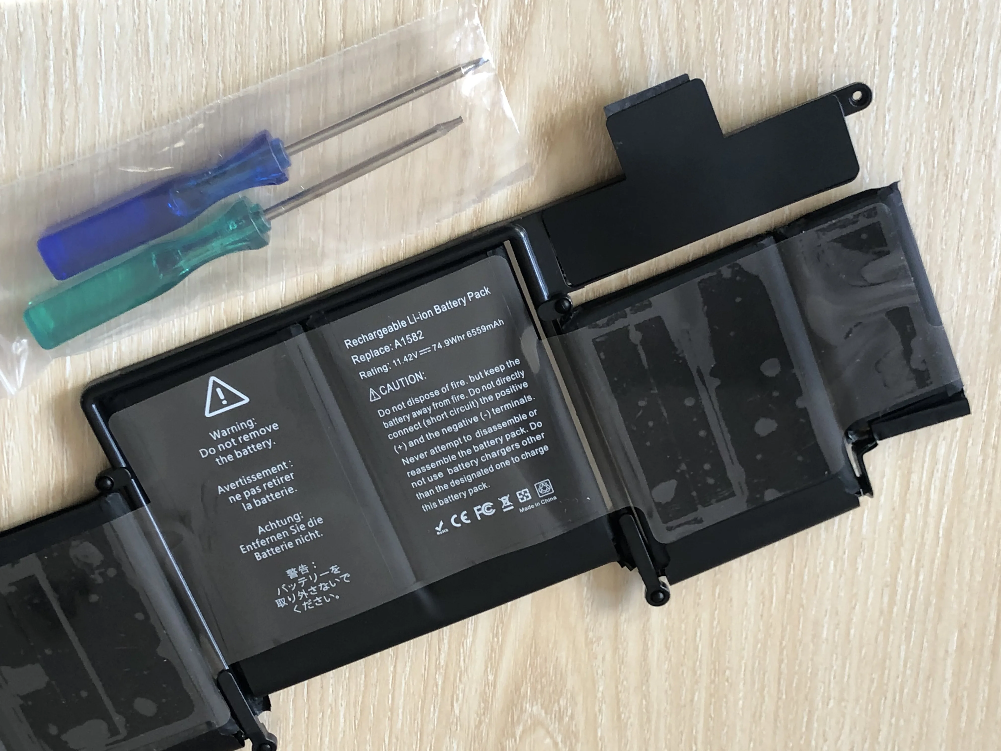 Аккумулятор A1582 для ноутбука Apple MacBook Pro 13 дюймов Retina A1502 2015 лет | Компьютеры и офис