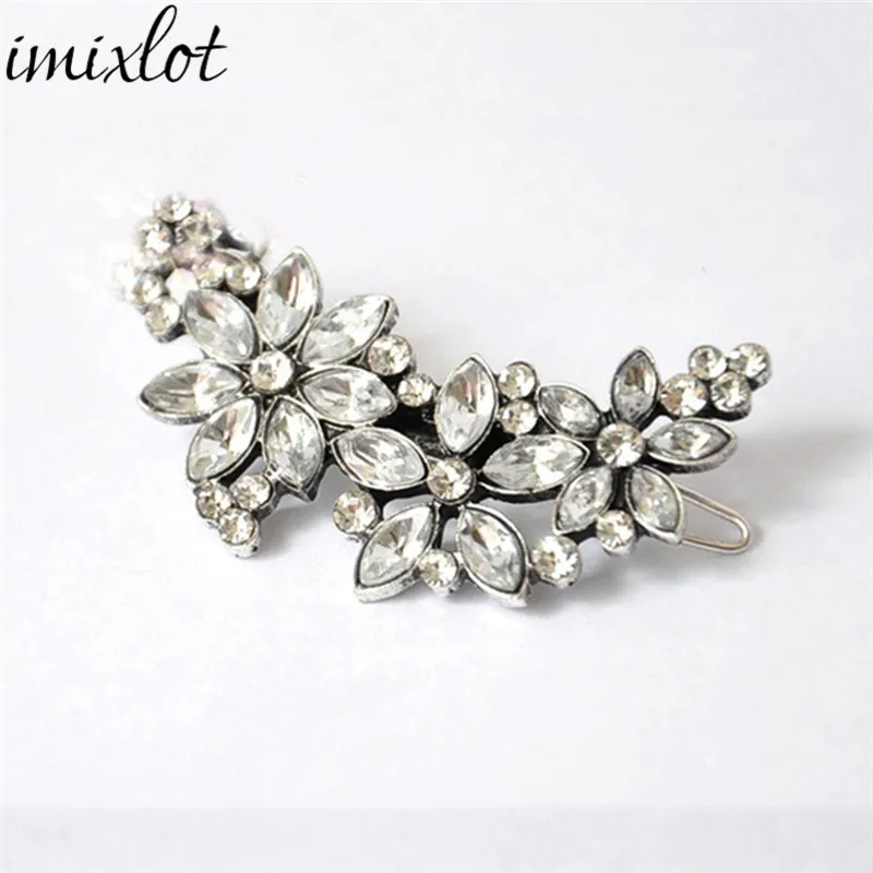 Imixlot Новое поступление женские свадебные заколки в стиле ретро с кристаллами