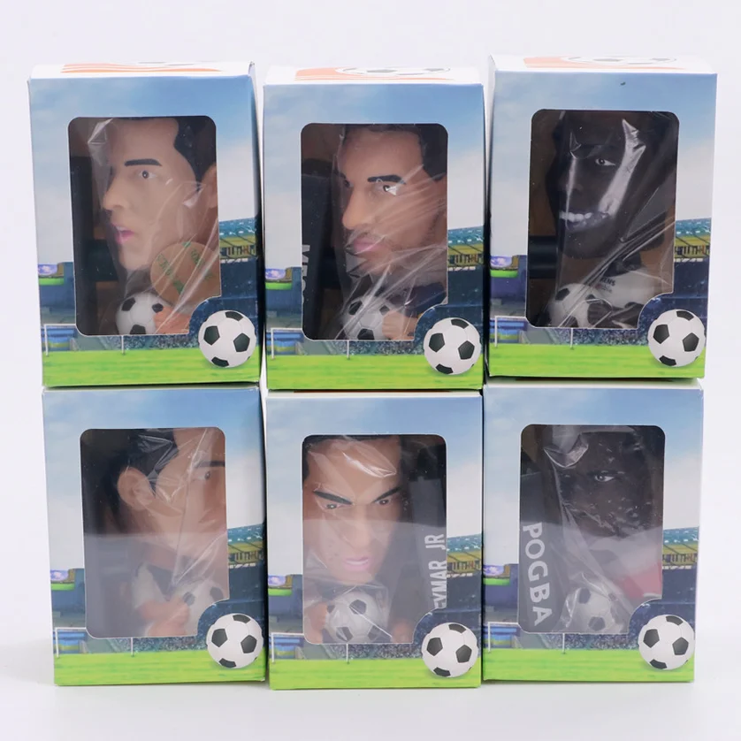 12cm Super Star Player Messi Ronaldo Lovely Bobble Head Figure Basketball Toys Sports Doll Phone Holder Good Quality 2019 |