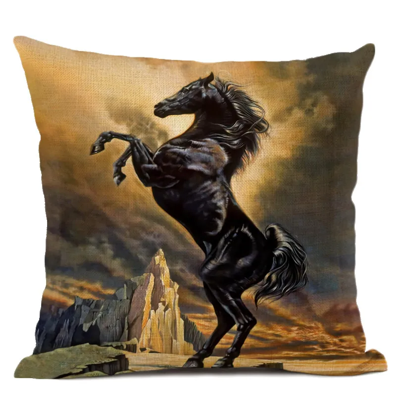 Чехол с рисунком Подушка животным принтом аксессуары для подушек Автомобильная