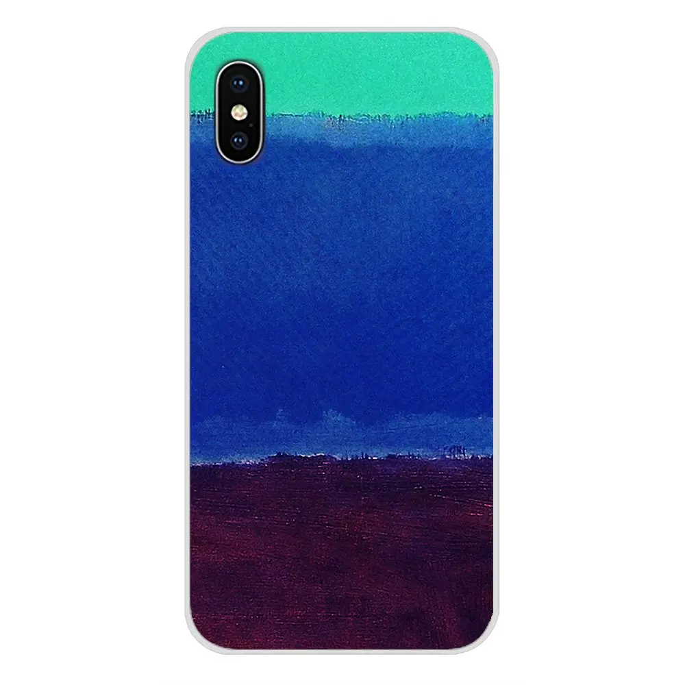 images 10 Для Apple IPhone X XR XS 11Pro MAX 4S 5s 5C SE 6S 7 8 Plus ipod touch 5 6 Аксессуары чехлы для телефонов Mark Rothko картины - Цвет: images 10