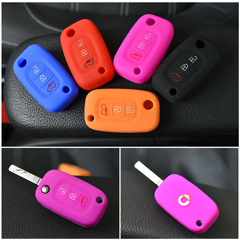 Чехол для автомобильного ключа чехол брелок силиконовый защитный декоративный
