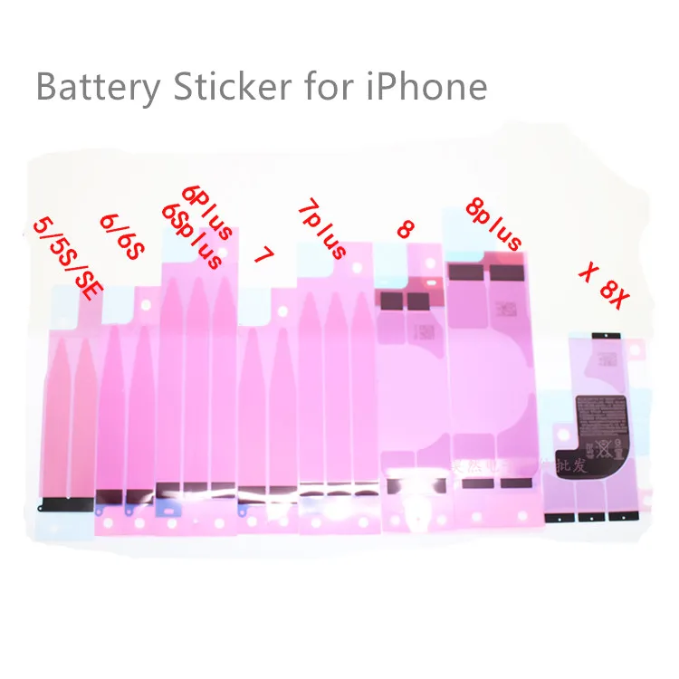 Оригинальная клейкая наклейка для iPhone 5S 6G 6 6S Plus 7G 7 8G 8 X XS Max XR 11 Pro 11Pro лента|Наклейки