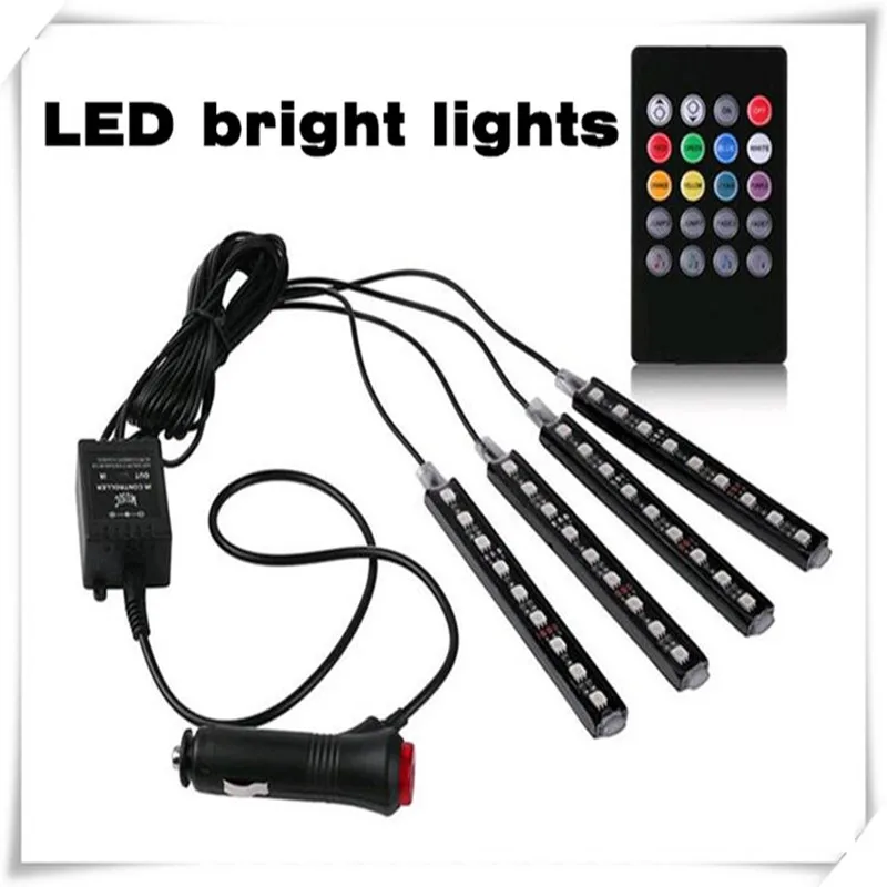 Car Styling interior LED Neon Light decoration Sticker For Jeep Liberty 2 Patriot Renegade Wrangler Compass 3 Accessories | Автомобили и