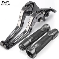 motorcycle racing grips handle grips brake levers clutch for honda nc700s nc700x nc700 s x 2012 2013 brake clutch levers