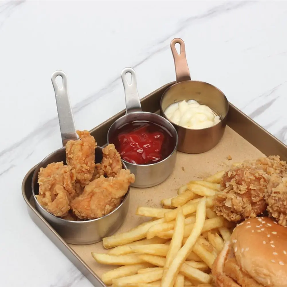 Мини-кастрюля для соуса из нержавеющей стали с ручкой приправ | Дом и сад