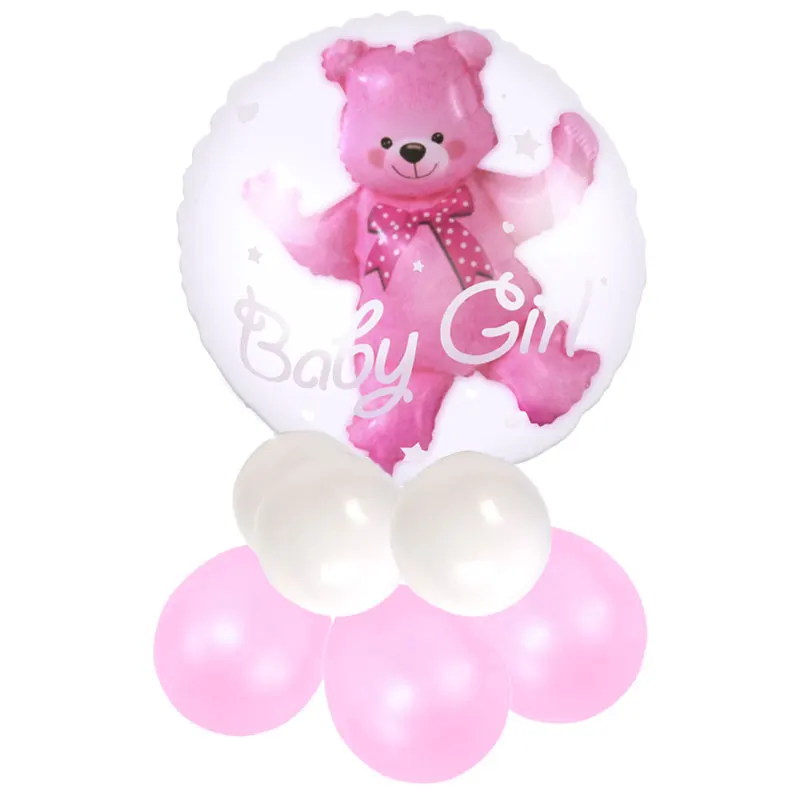 

Baby Shower Boy Girl Balloons Pink/Blue Babyshower Foil Balloons It's a boy girl Event Party Gifts 1st Birthday Balloons globos