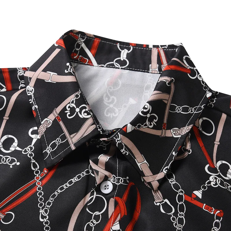 

Pop Summer Shirt For Men Fashion Print Short Sleeve Casual Plus Size Flower Beach Hawaiian Shirt Harajuku Style Loose Male Top