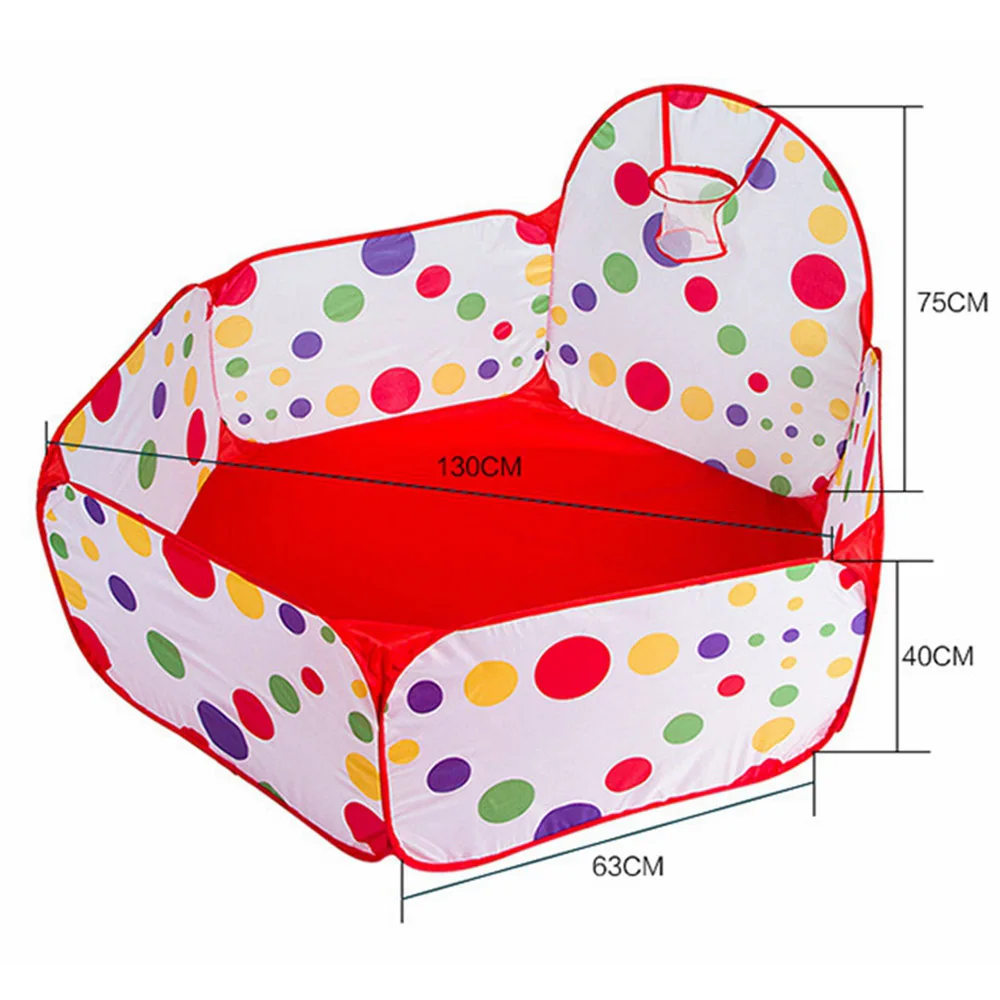 Складной детский задний фон для сюжетной детской фотосъемки с бассейн шариками