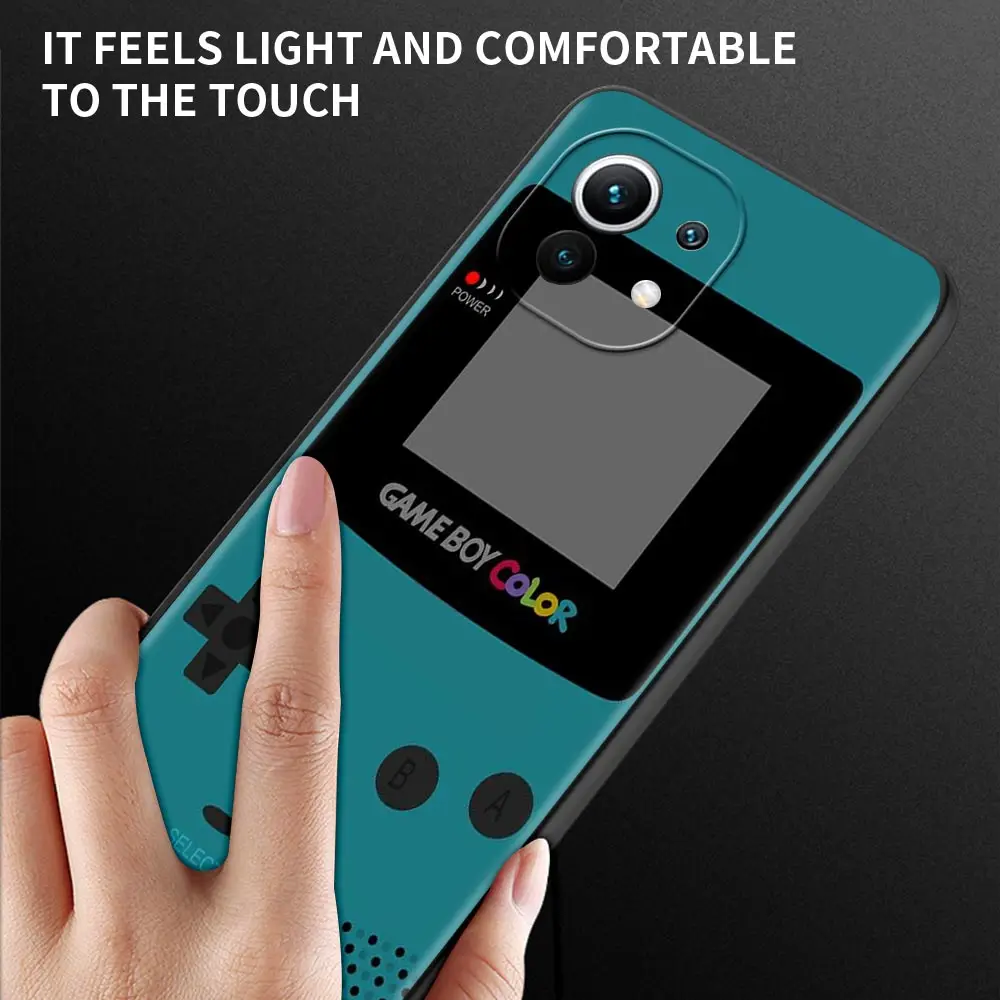 Back Case for Xiaomi Poco X3 NFC X3 F3 M3 TPU Cover for Redmi Note 8 8T 9 9T 9S 10 Pro Phone Cover Vintage Tape Camera Gameboy
