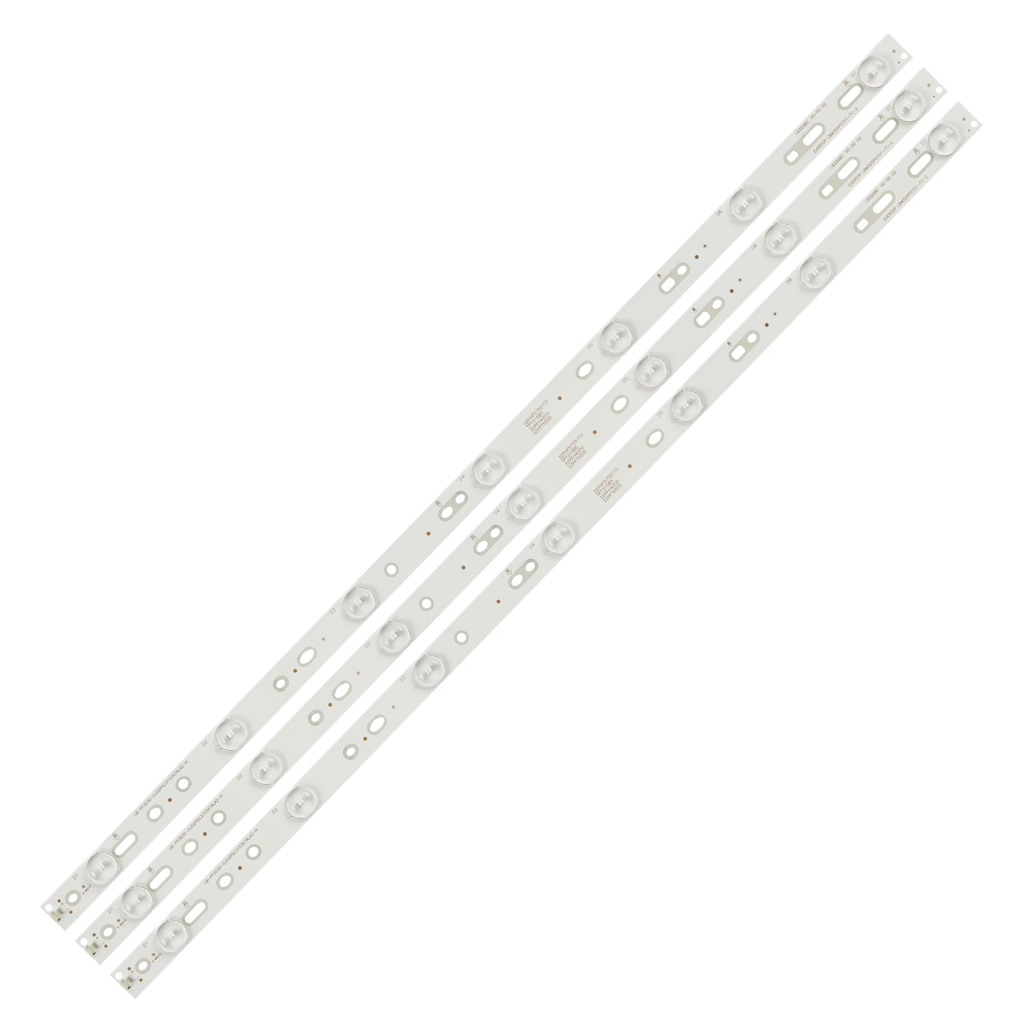Новые 3 шт/набор 7 светодиодный 614 мм полосы для Sony KDL 32R300B 32PHT4509 TPT315B5 GJ D II P5 315 D307 V7 V1 V6