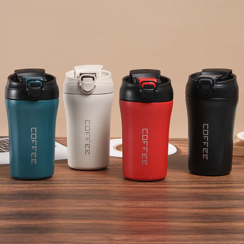 Акция двойная бутылка для воды с индивидуальным принтом 400 мл вакуумная