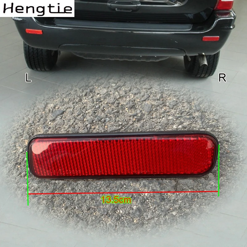 

Автомобильные запчасти Hengtie задний бампер фары Задний бампер отражатель фары задние противотуманные фары для JEEP Grand Cherokee модели 1999-2006