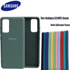 Жидкий силиконовый чехол для Samsung Galaxy S20 FE, защитный шелковистый мягкий на ощупь чехол для samsung S20FE S20 Fan Editi, силиконовый чехол