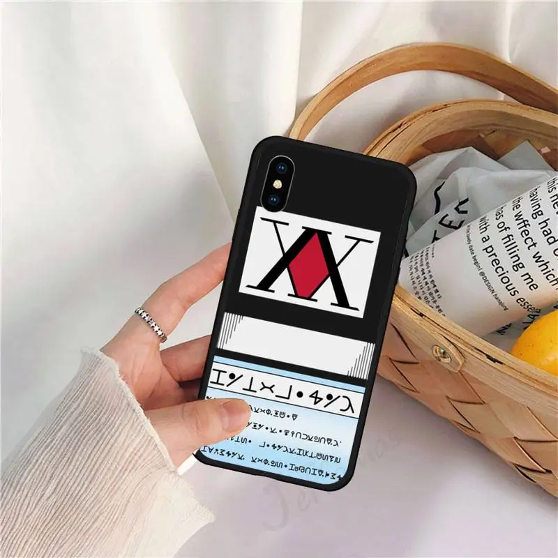 

Killua Anime hunter x hunter Phone Case for iPhone 11 12 pro XS MAX 8 7 6 6S Plus X 5S SE 2020 XR
