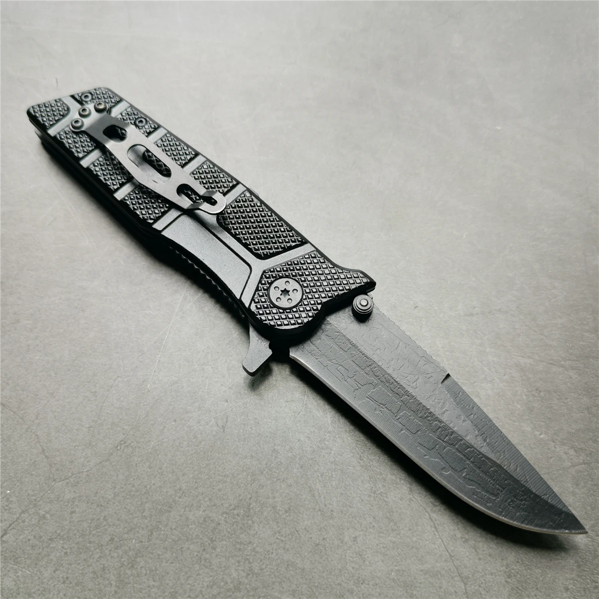 Тактический Походный нож для выживания на открытом воздухе складной