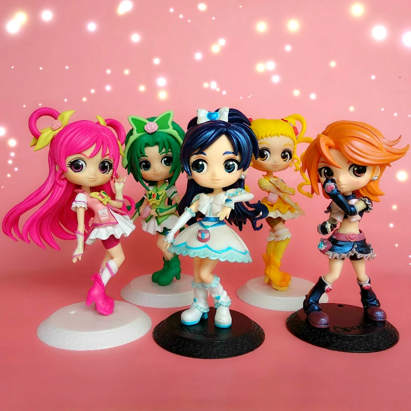 Pretty Cure Q posket CureWhite CureBlack игрушечная фигурка
