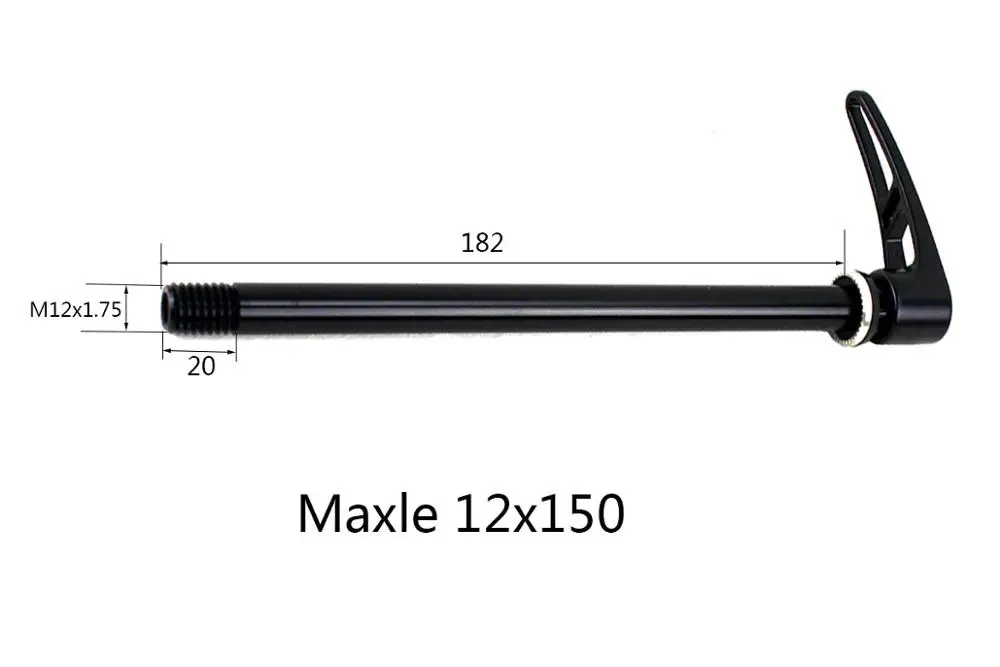 Thru axle Maxle rockshox 12x100 12x135 12x142 12x150 MTB велосипедные шпажки TP 1 75 мм задний L167 L174 L182 L198