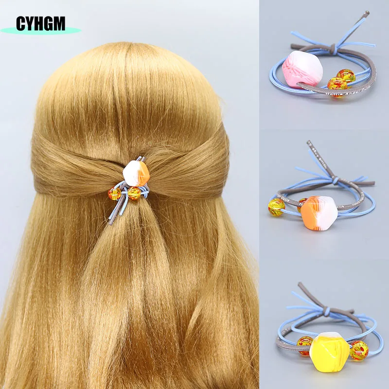 Женские эластичные резинки для волос vsco scrunchies opaska do wlosow бархатные модные женские