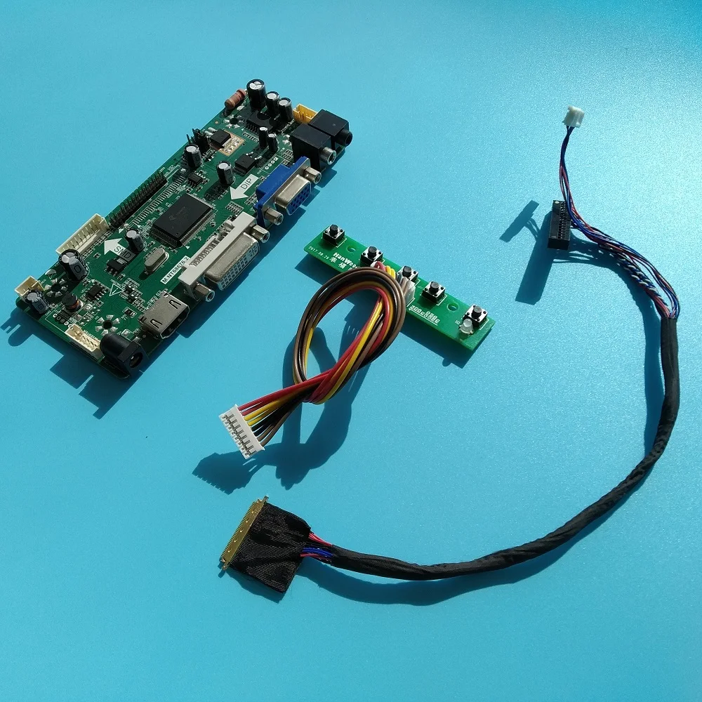 

Kit For LP156WF1(TL)(C1) HDMI VGA Audio card DIY Screen Monitor LED LCD DVI Panel 15.6" 1920X1080 Controller board 40pin LVDS
