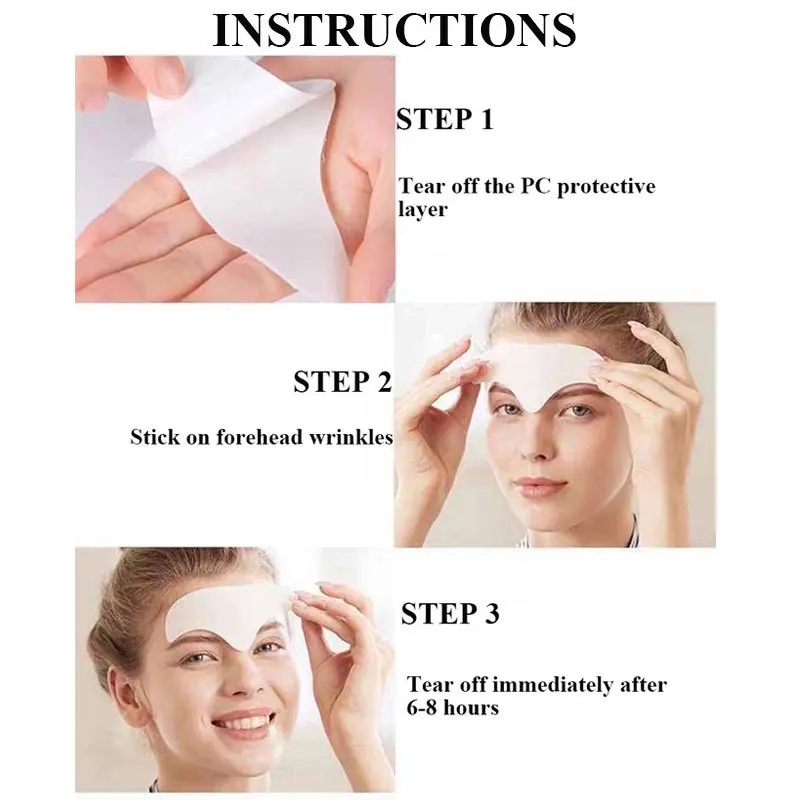 

Yoxier Anti Wrinkle Forehead Line Removal Patches Anti Sagging Smoothing Lines Lifting Skin Frown Lines Treatment Stickers