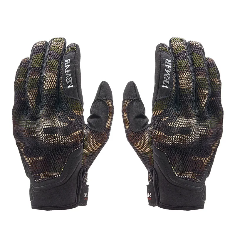 

Motocross Vemar Gloves MX BMX DH Dirt Bike Guantes Moto Cross Enduro Accessories Glove Motorcyclist Men Camouflage Luvas