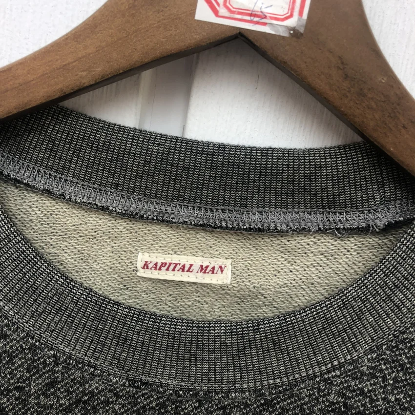 

Skeleton Bone KAPITAL Crewneck Sweatshirts Men Women 1:1 Best-Quality Pullovers Oversize KAPITAL Hoodie streetwear harajuku