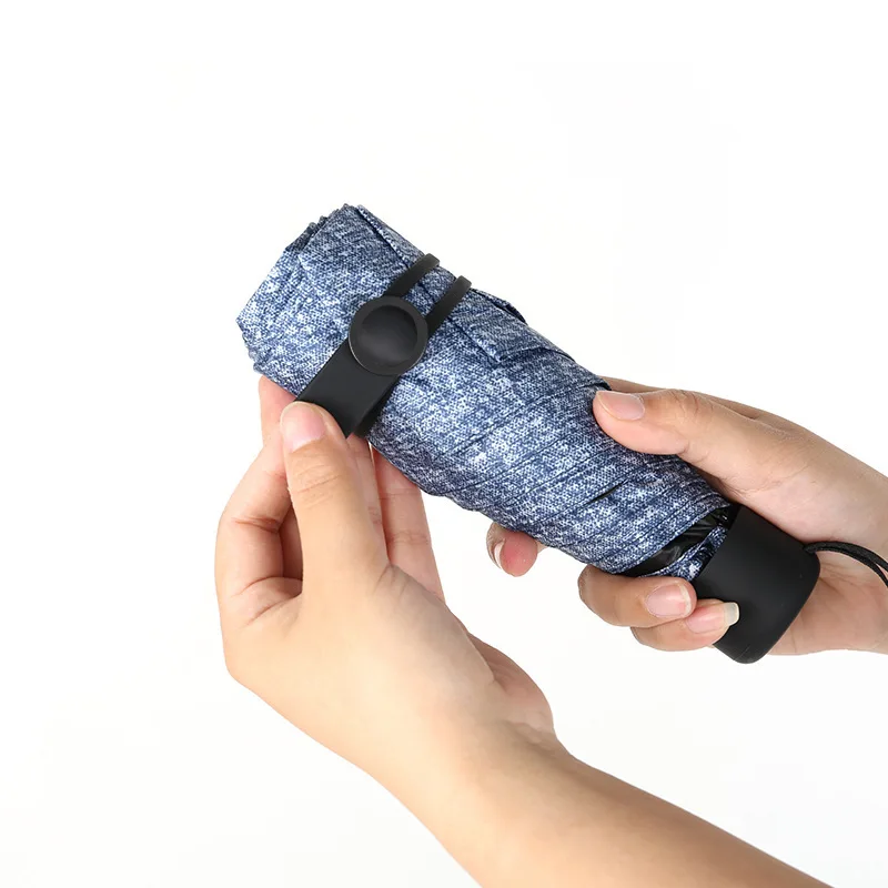 Новый портативный мужской зонт мини Карманный Зонт с медведем УФ Защита от Дождя