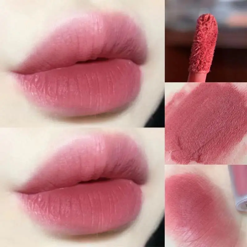 

Waterproof Liquid Lip Gloss Metallic Matte Lipstick for Lips Makeup Sexy Velvet Red Mate Lip Tint Make Up Long Lasting Lipgloss