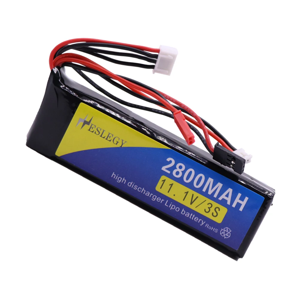 Обновленный 11 1 В 2800 мАч 3S LiPo аккумулятор с зарядным устройством для Walkera DEVO 7 10 DEVO12E