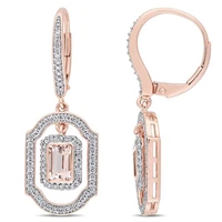 high quality moganite leverback earrings 925 sterling silver dangle drop earrings for women gift