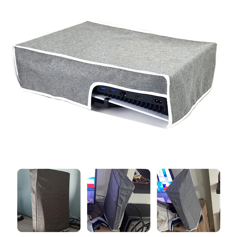 Game Console Dust Cover Shell Horizontal/Vertical Dust-proof For PS5 Host Protective Case Accessories | Электроника